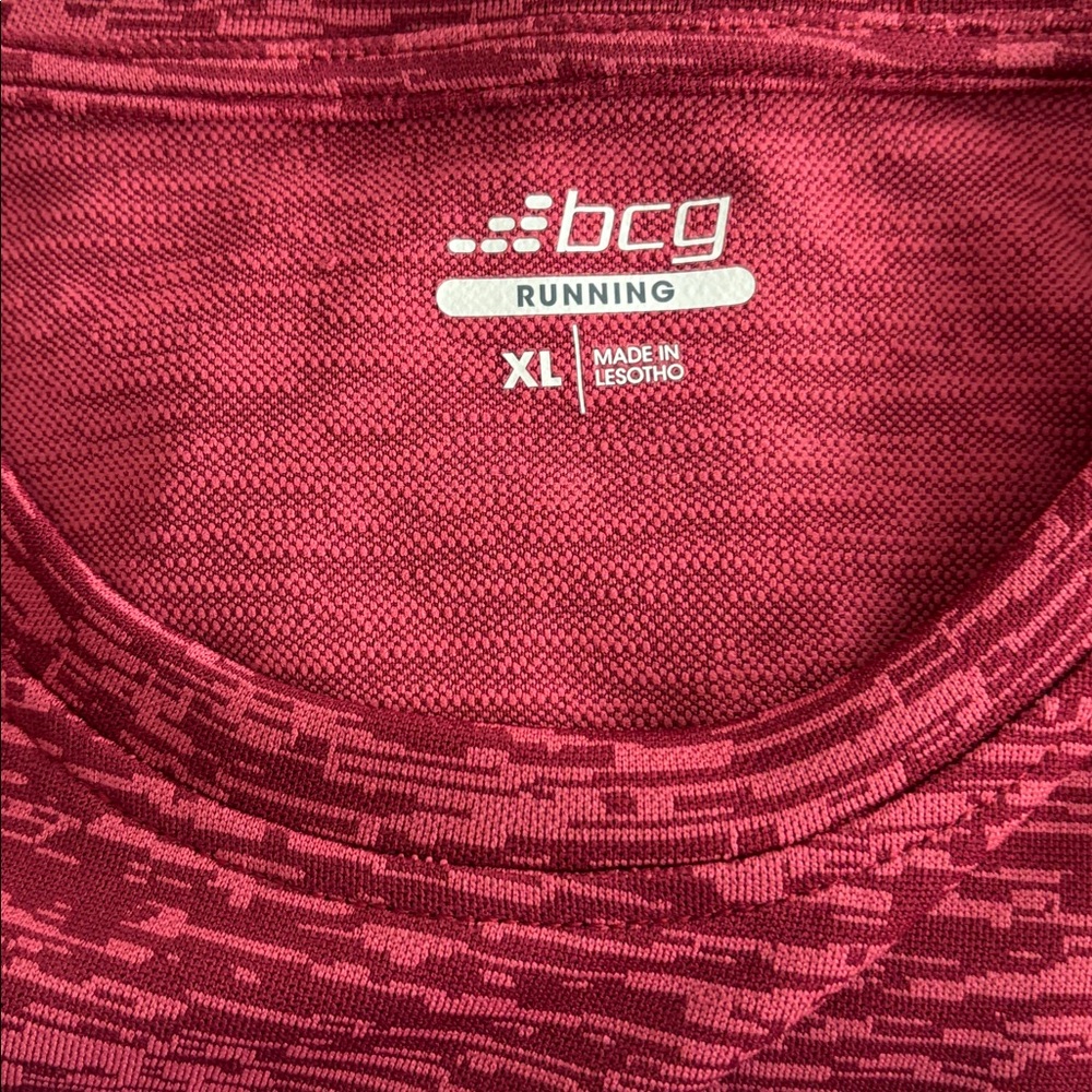 BCG Maroon Running Top - Picture 4 of 4